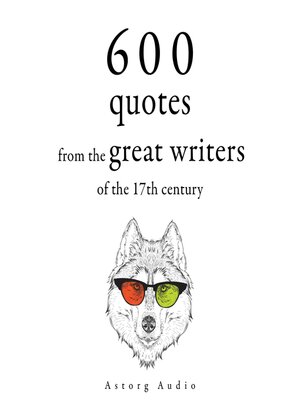 cover image of 600 Quotations from the Great Writers of the 17th Century